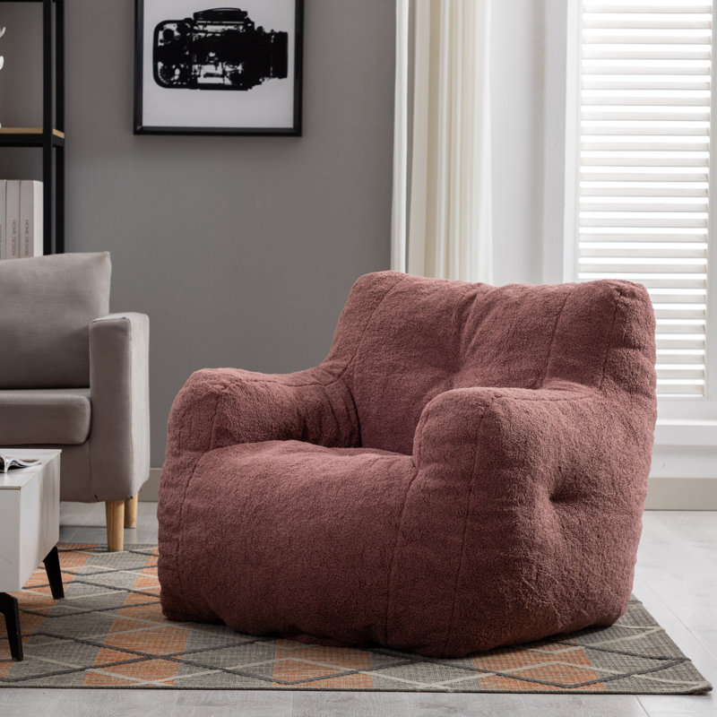 Trule Velvet Bean Bag Chair & Lounger Wayfair
